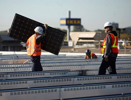 IKEA продает солнечные батареи
